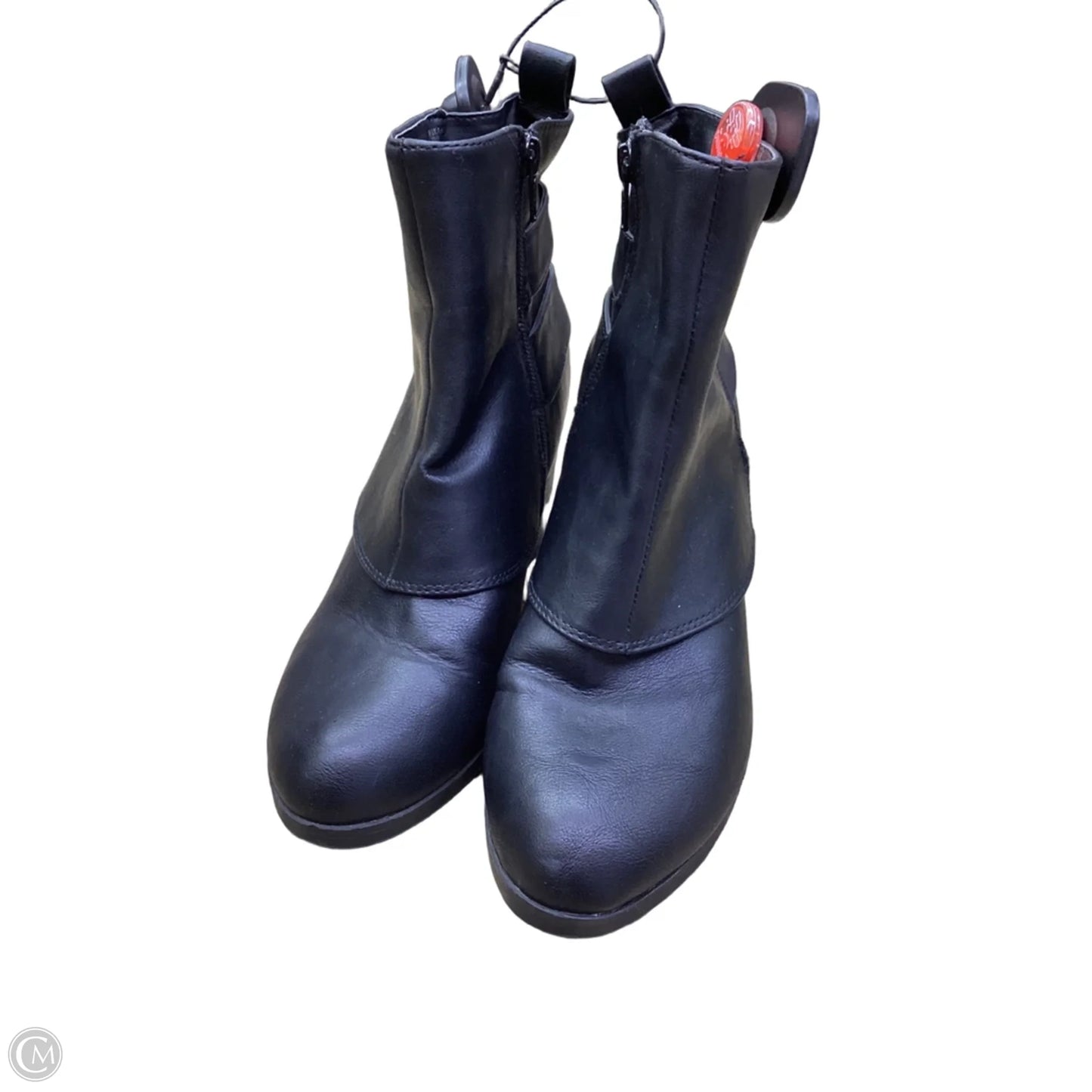 Boots Ankle Heels By American Rag In Black, Size: 8.5