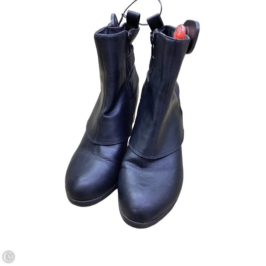 Boots Ankle Heels By American Rag In Black, Size: 8.5