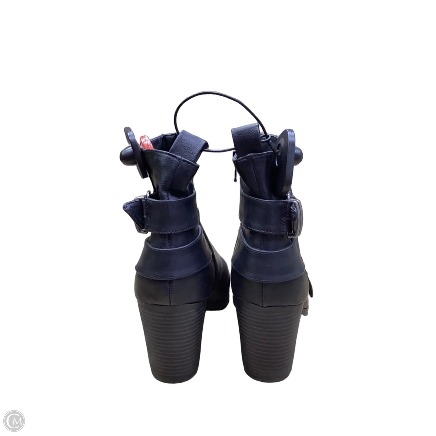 Boots Ankle Heels By American Rag In Black, Size: 8.5
