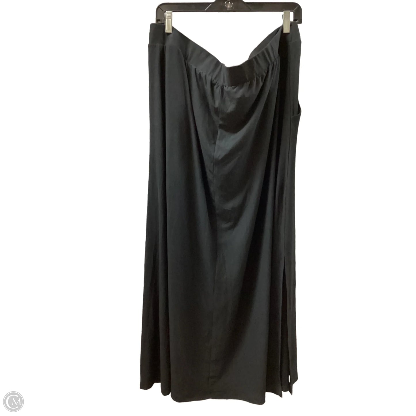 Skirt Maxi By Terra & Sky In Black, Size: 2x