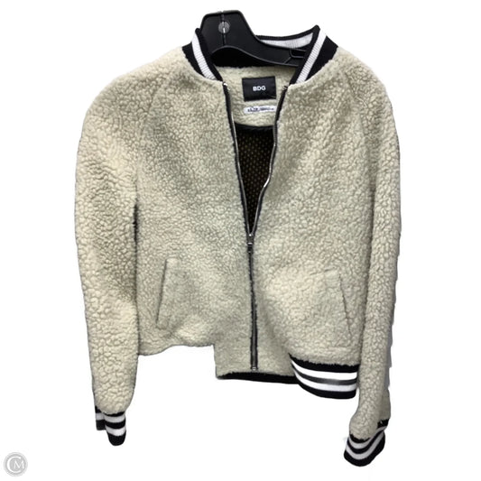 Jacket Fleece By Bdg In Ivory, Size: Xs