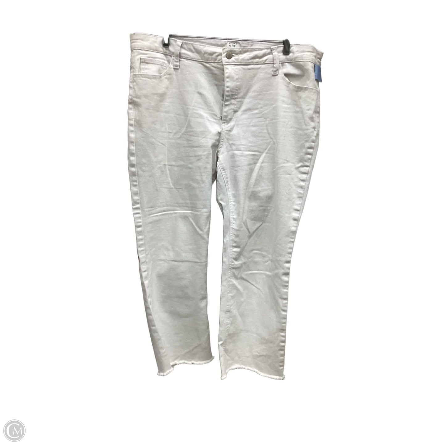 Pants Chinos & Khakis By Crown And Ivy In White, Size: 16