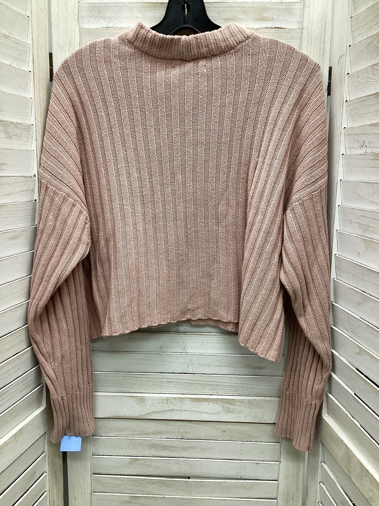 Sweater By American Eagle In Pink, Size: M