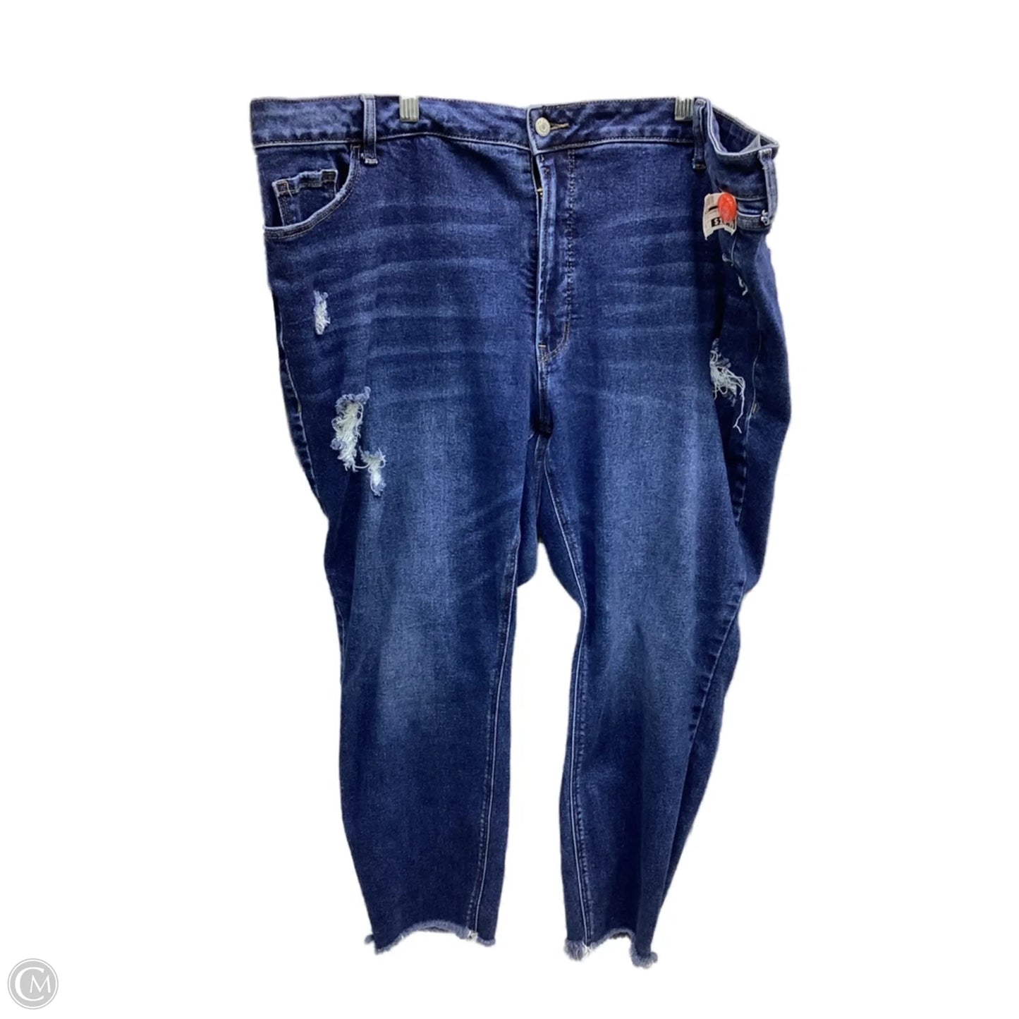 Jeans Boyfriend By Old Navy In Blue Denim, Size: 26
