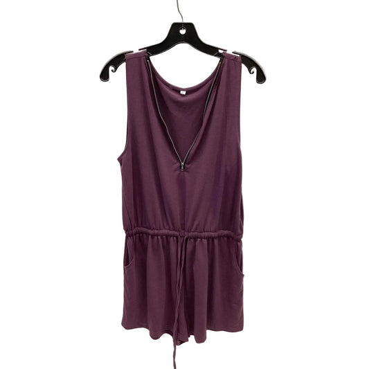 Romper By Clothes Mentor In Purple, Size: L
