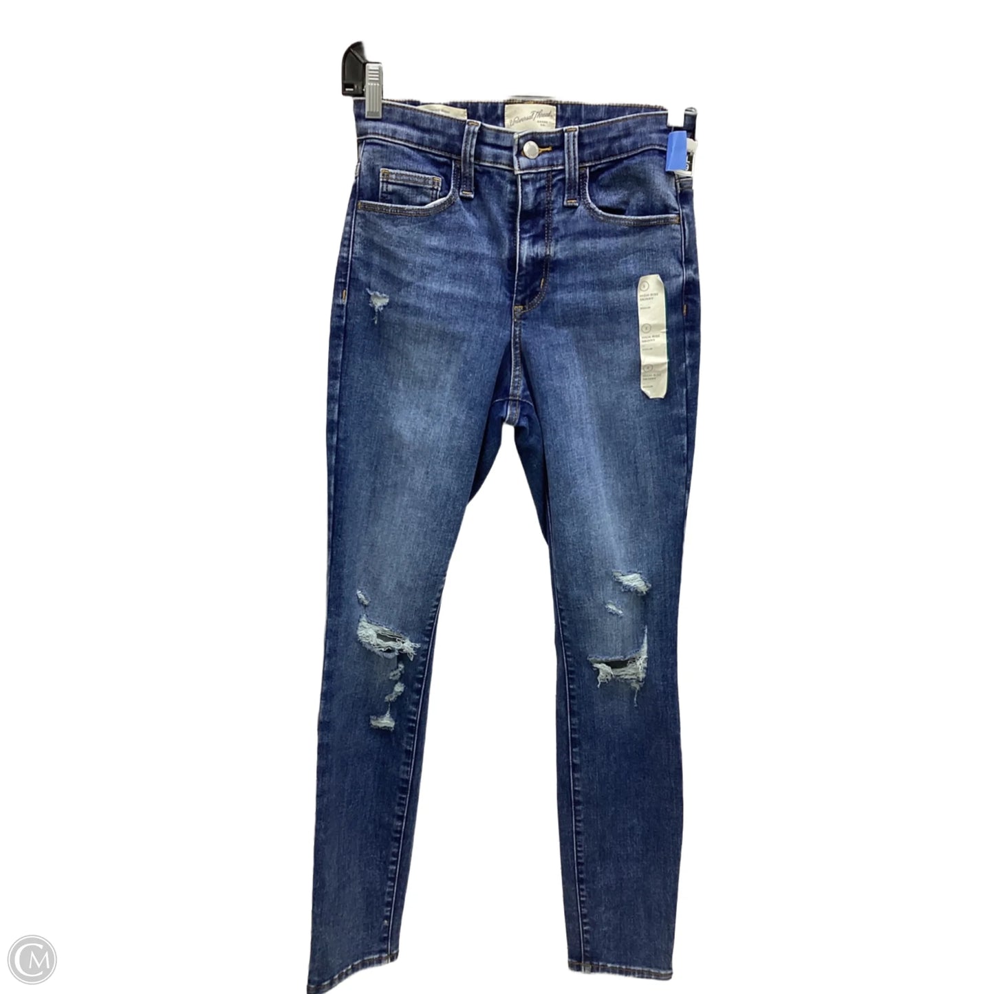 Jeans Skinny By Universal Thread In Blue Denim, Size: 2