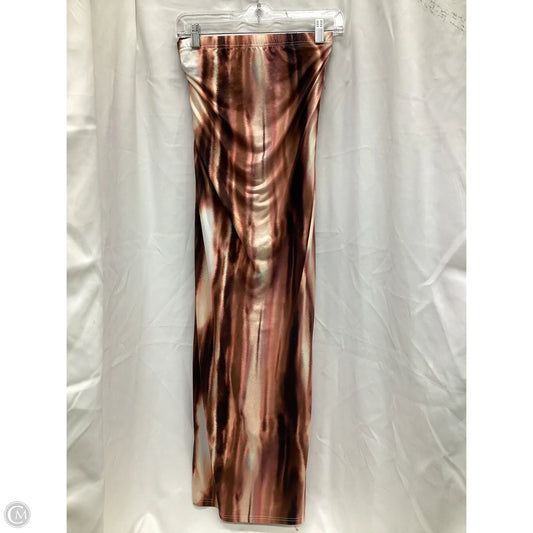 Skirt Maxi By Shein In Brown, Size: 4x