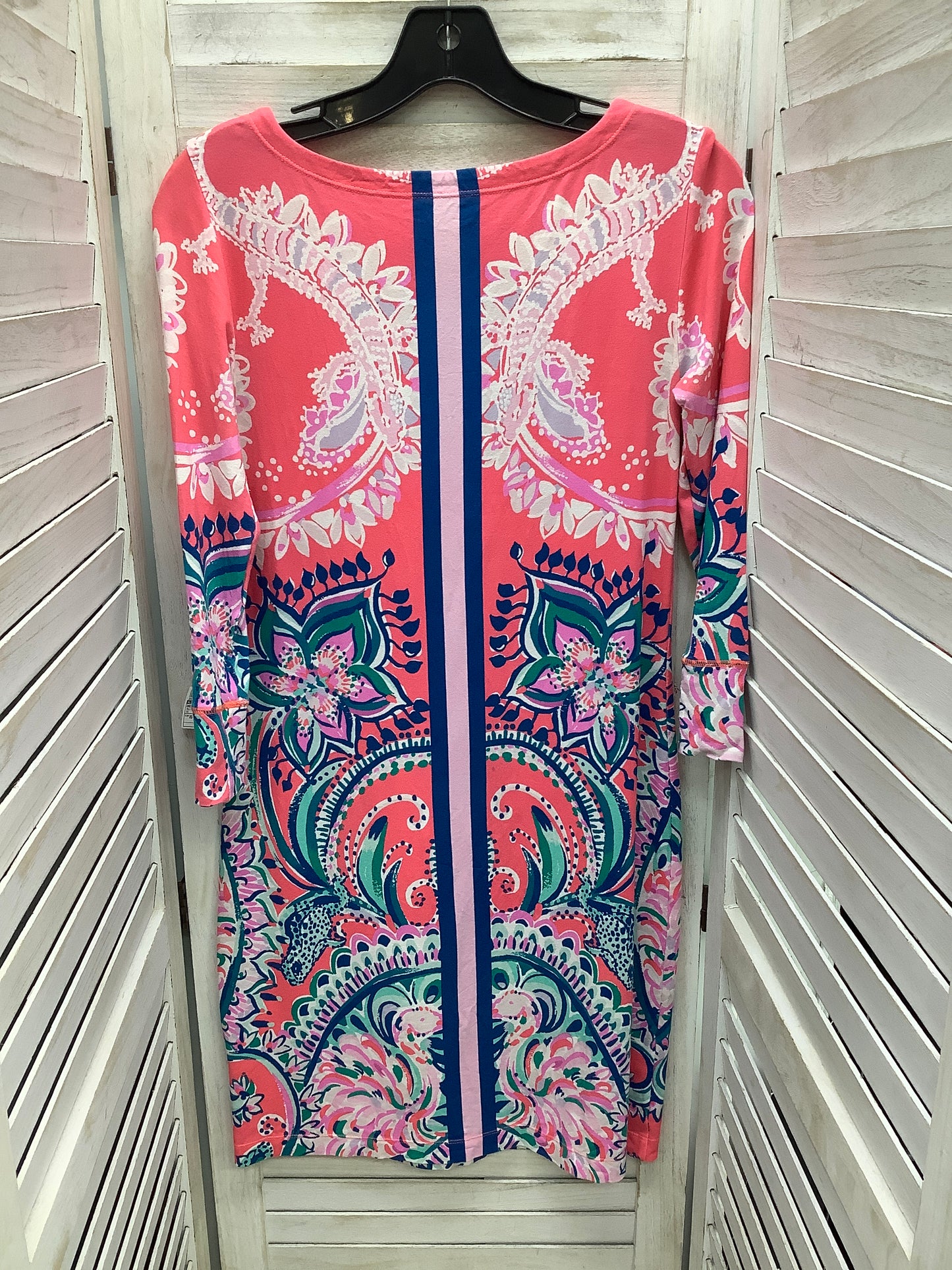 Dress Casual Midi By Lilly Pulitzer In Multi-colored, Size: Xs