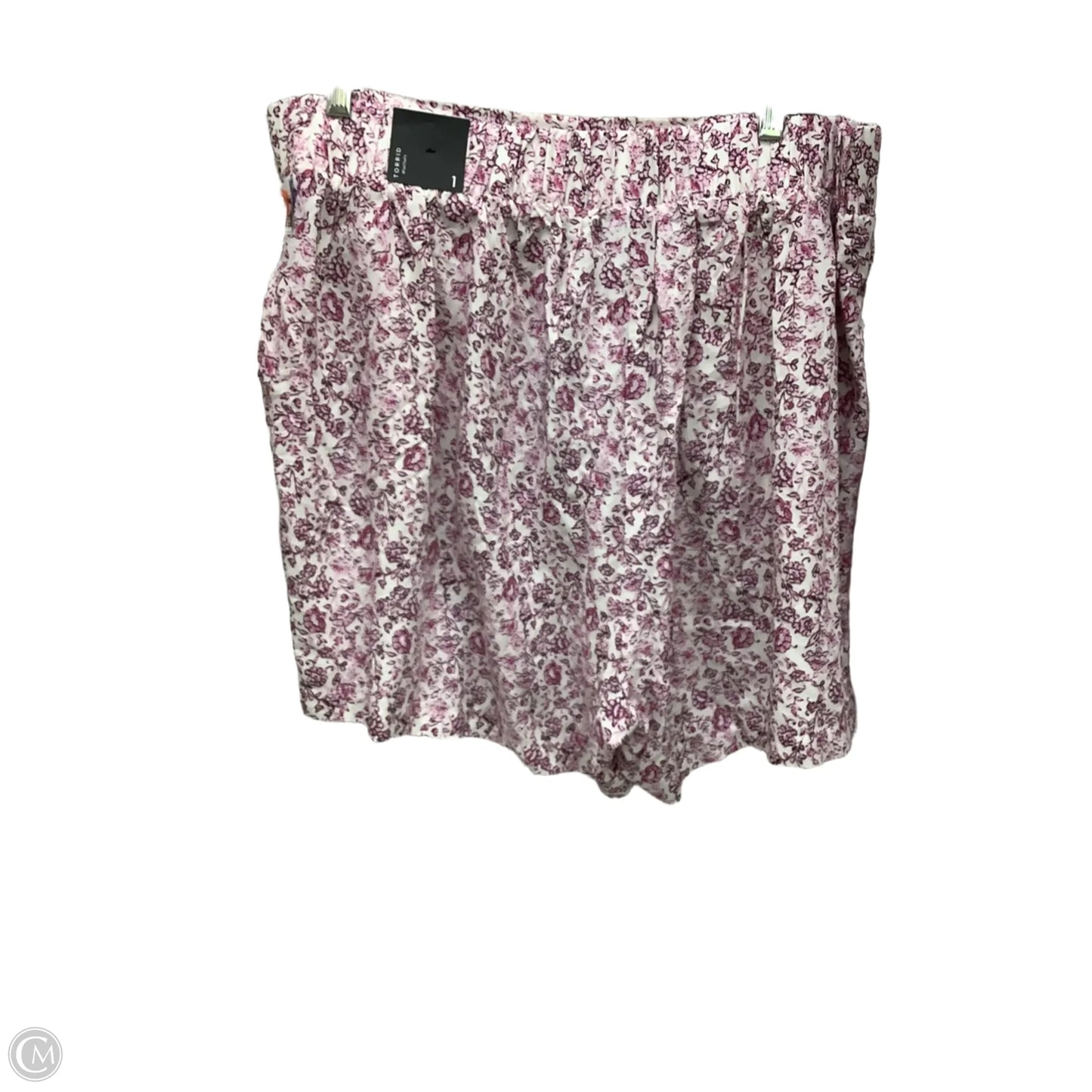 Shorts By Torrid In Floral Print, Size: 1x