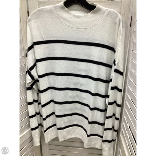 Top Long Sleeve By Old Navy In Striped Pattern, Size: Xl