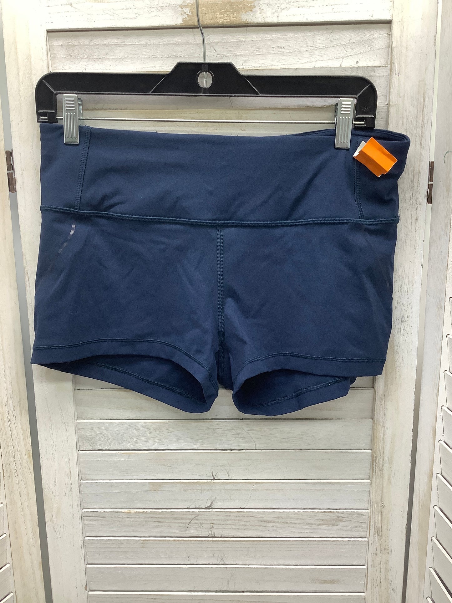 Athletic Shorts By Lululemon In Navy, Size: 10