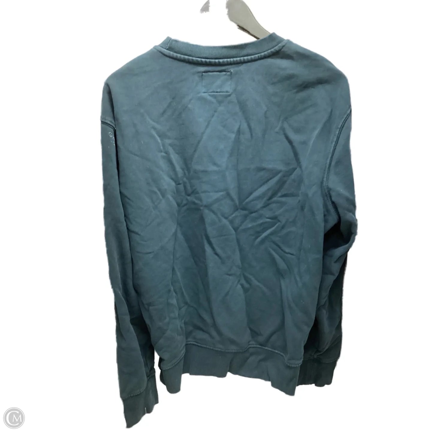 Sweatshirt Crewneck By Old Navy In Green, Size: M