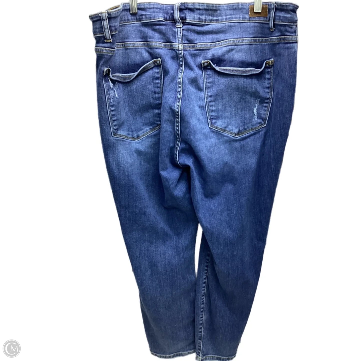 Jeans Skinny By Judy Blue In Blue, Size: 22