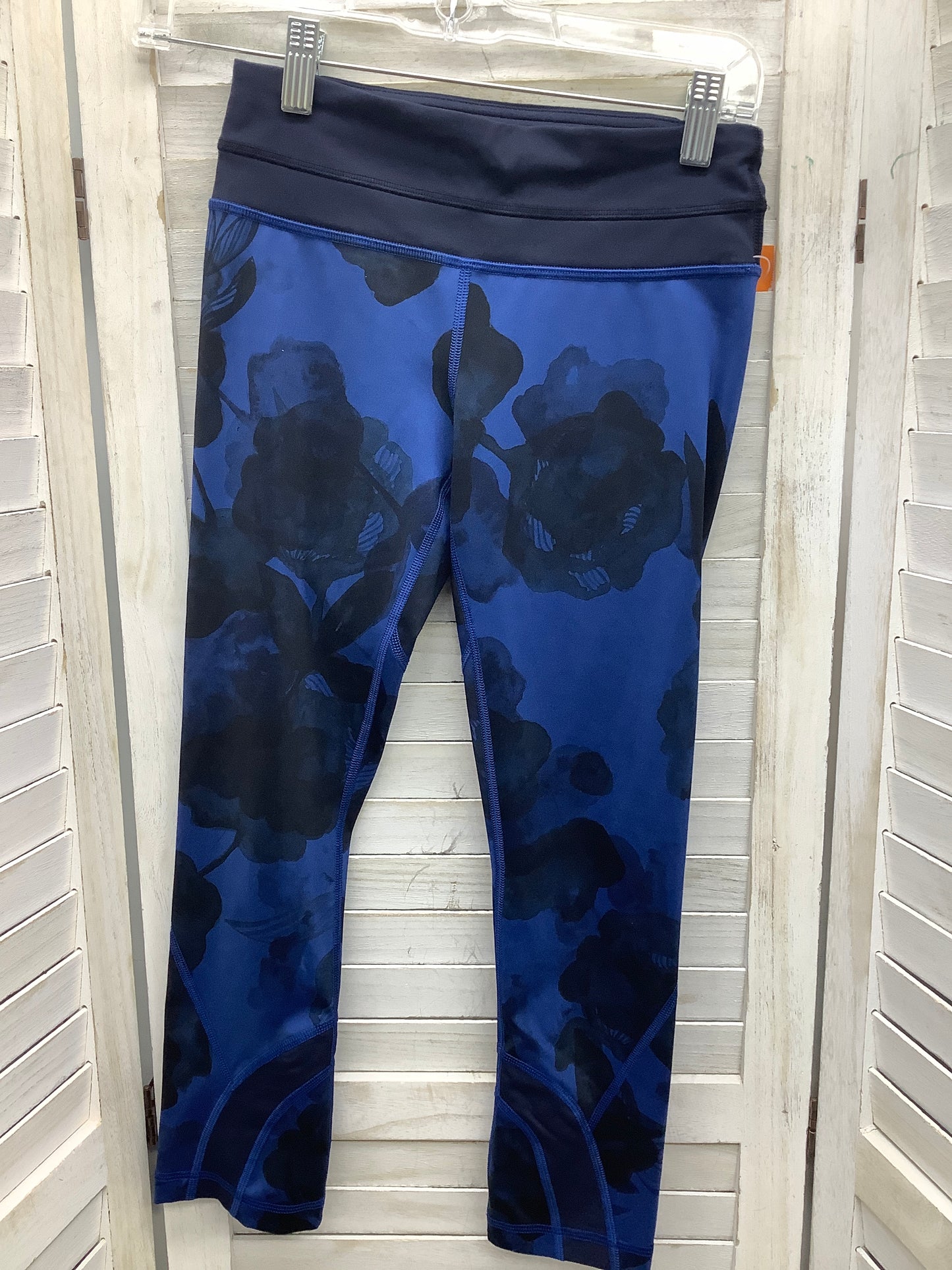 Athletic Leggings By Lululemon In Blue, Size: 2