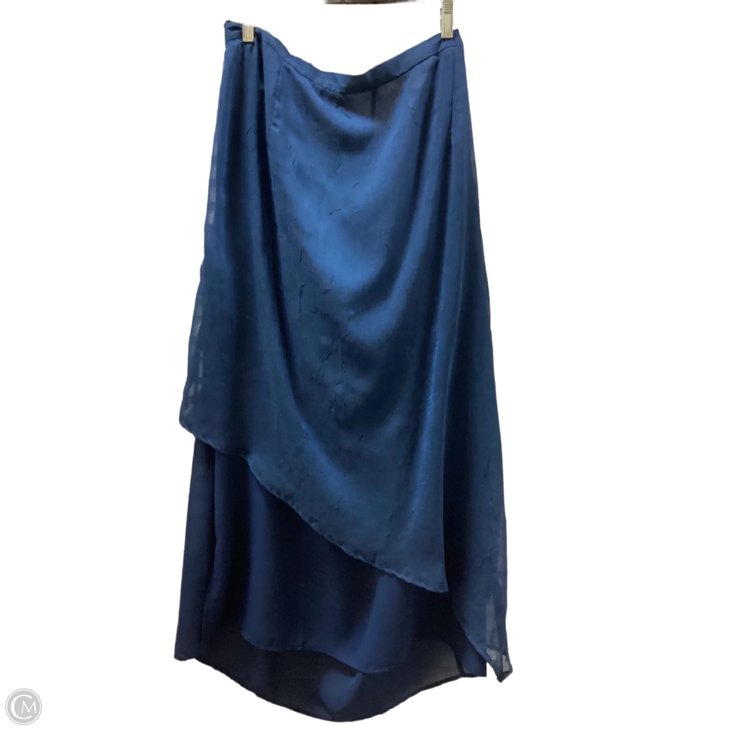 Skirt Maxi By Clothes Mentor In Navy, Size: 22