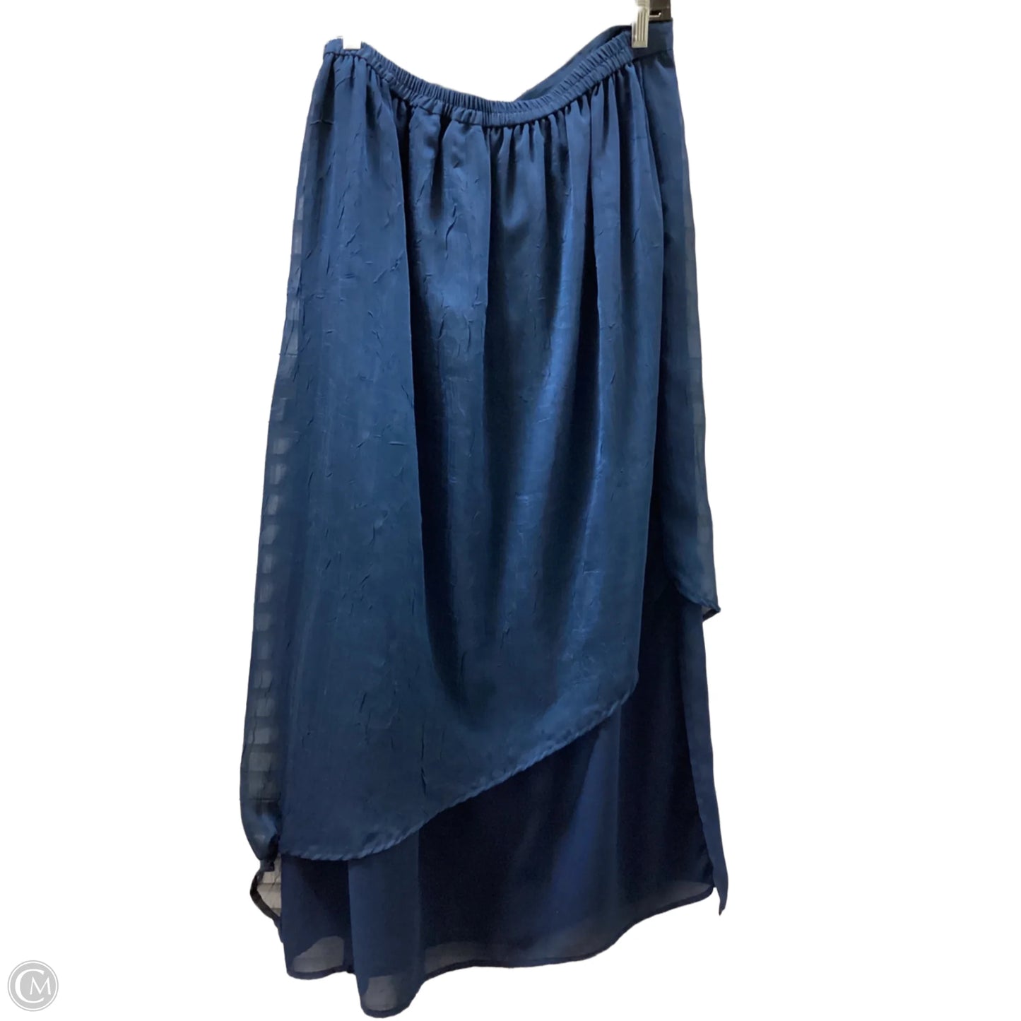 Skirt Maxi By Clothes Mentor In Navy, Size: 22