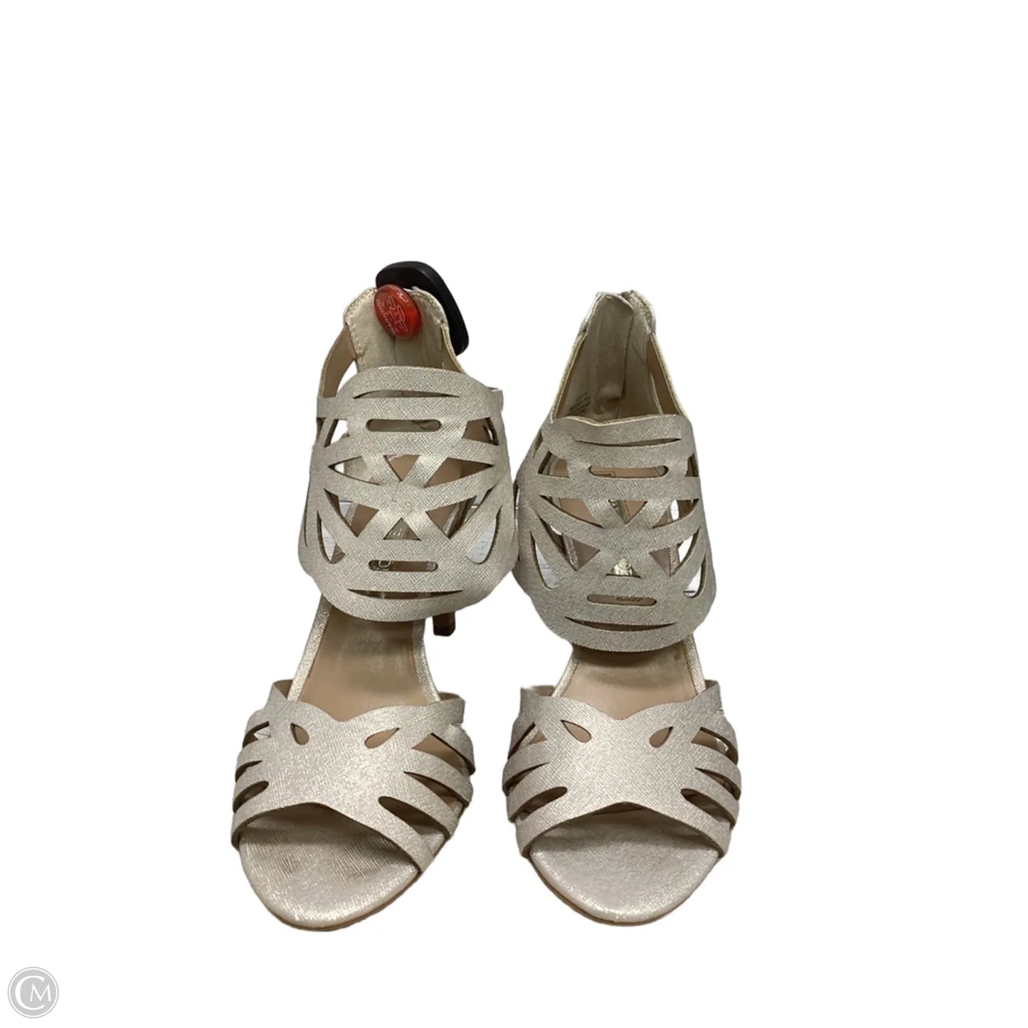 Shoes Heels Kitten By Audrey Brooke In Rose Gold, Size: 7.5