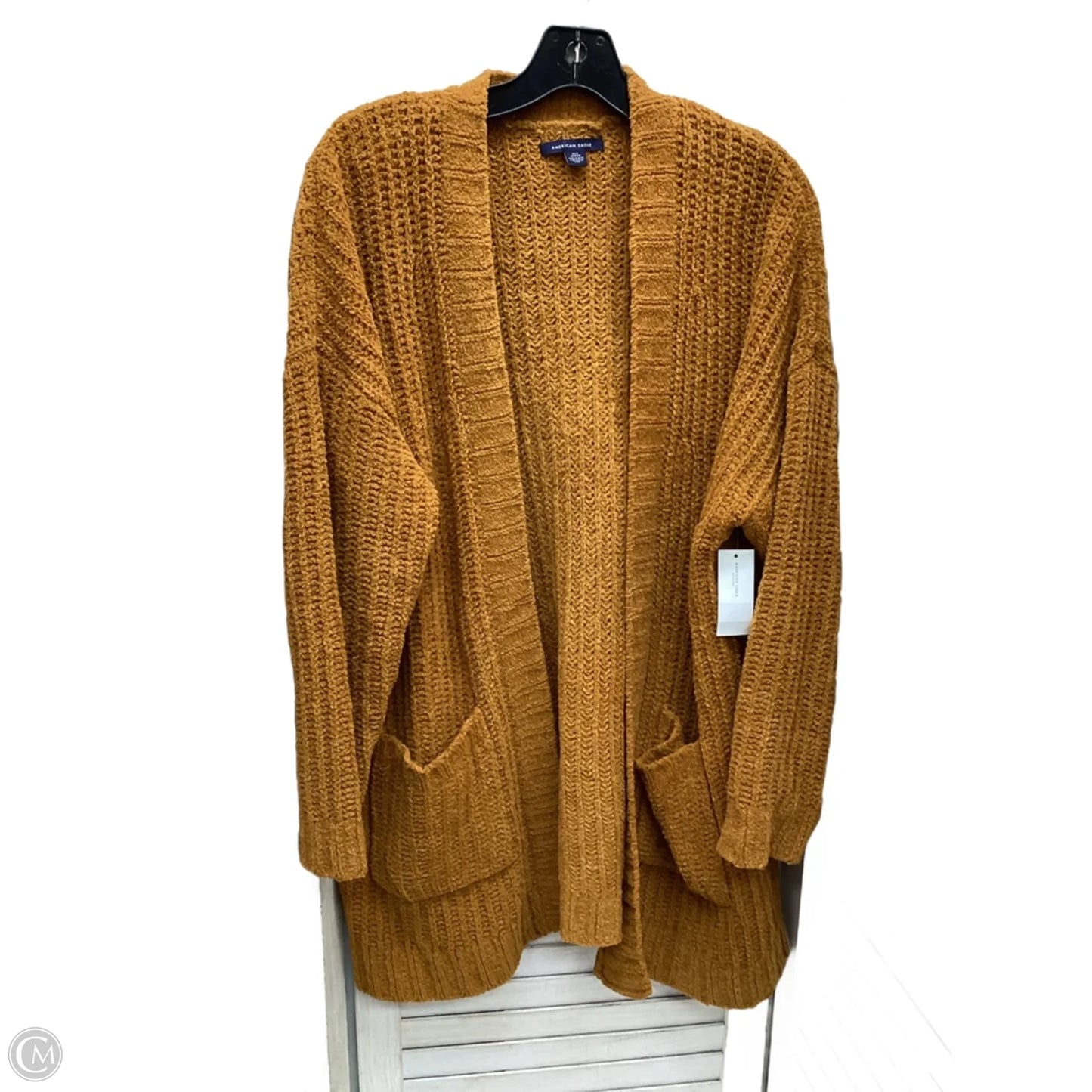 Cardigan By American Eagle In Brown, Size: Xs