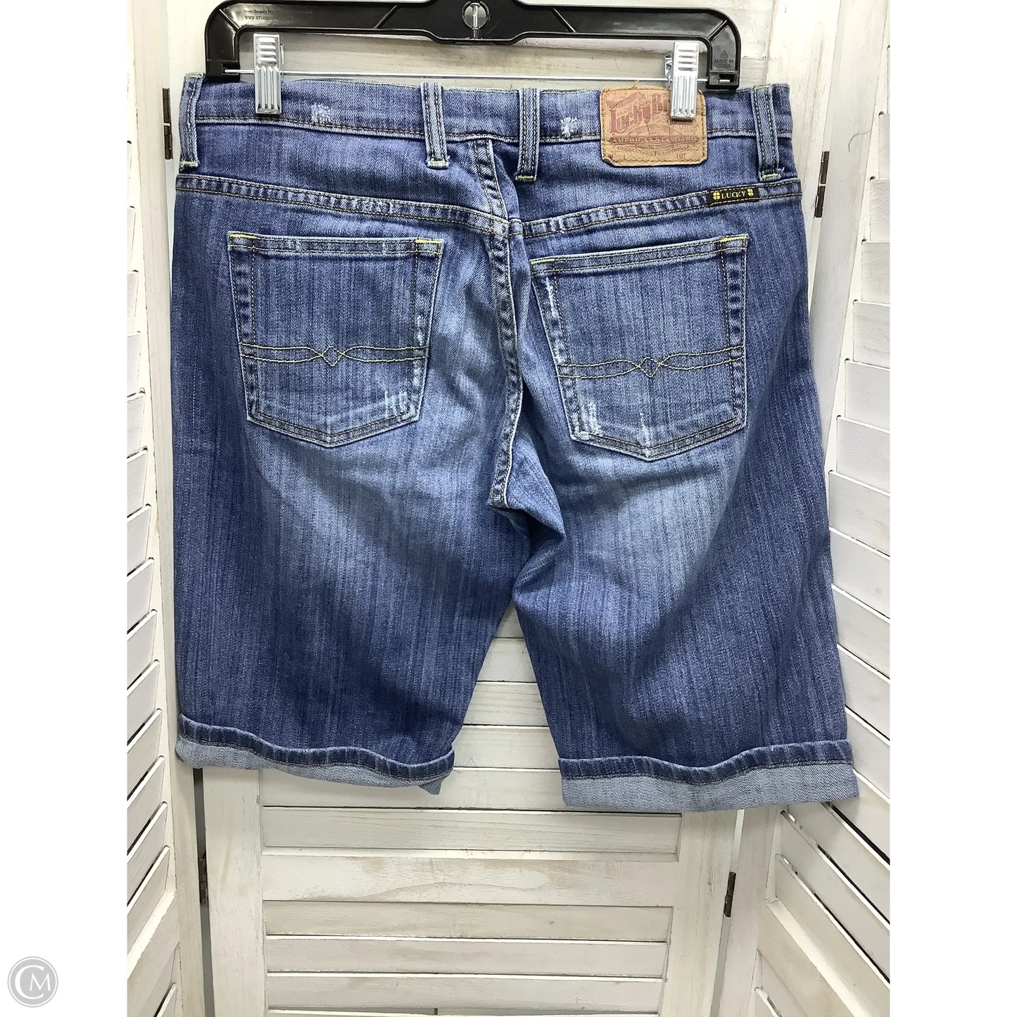 Shorts By Clothes Mentor In Blue Denim, Size: 6