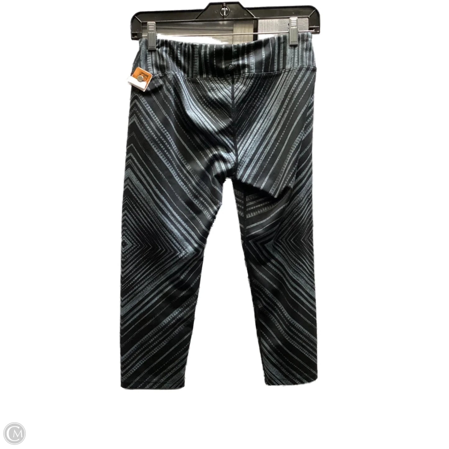 Athletic Leggings By Prana In Striped Pattern, Size: M