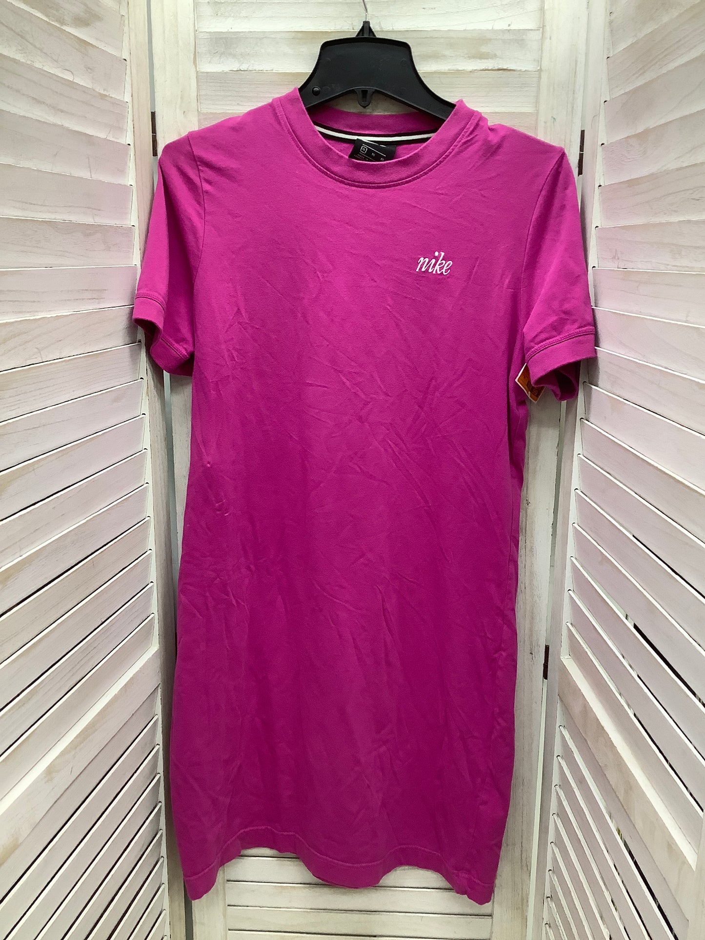 Athletic Dress By Nike In Pink, Size: Xl