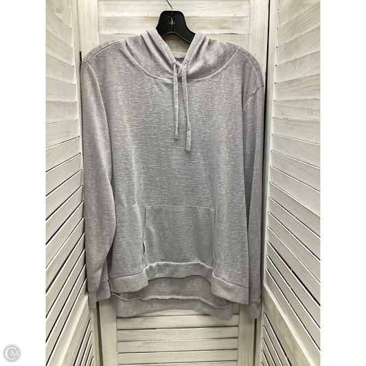 Top Long Sleeve By Weatherproof In Grey, Size: L