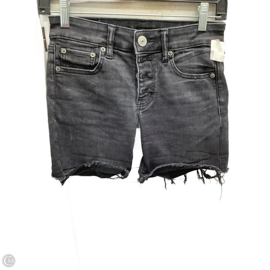 Shorts By American Eagle In Black, Size: 0