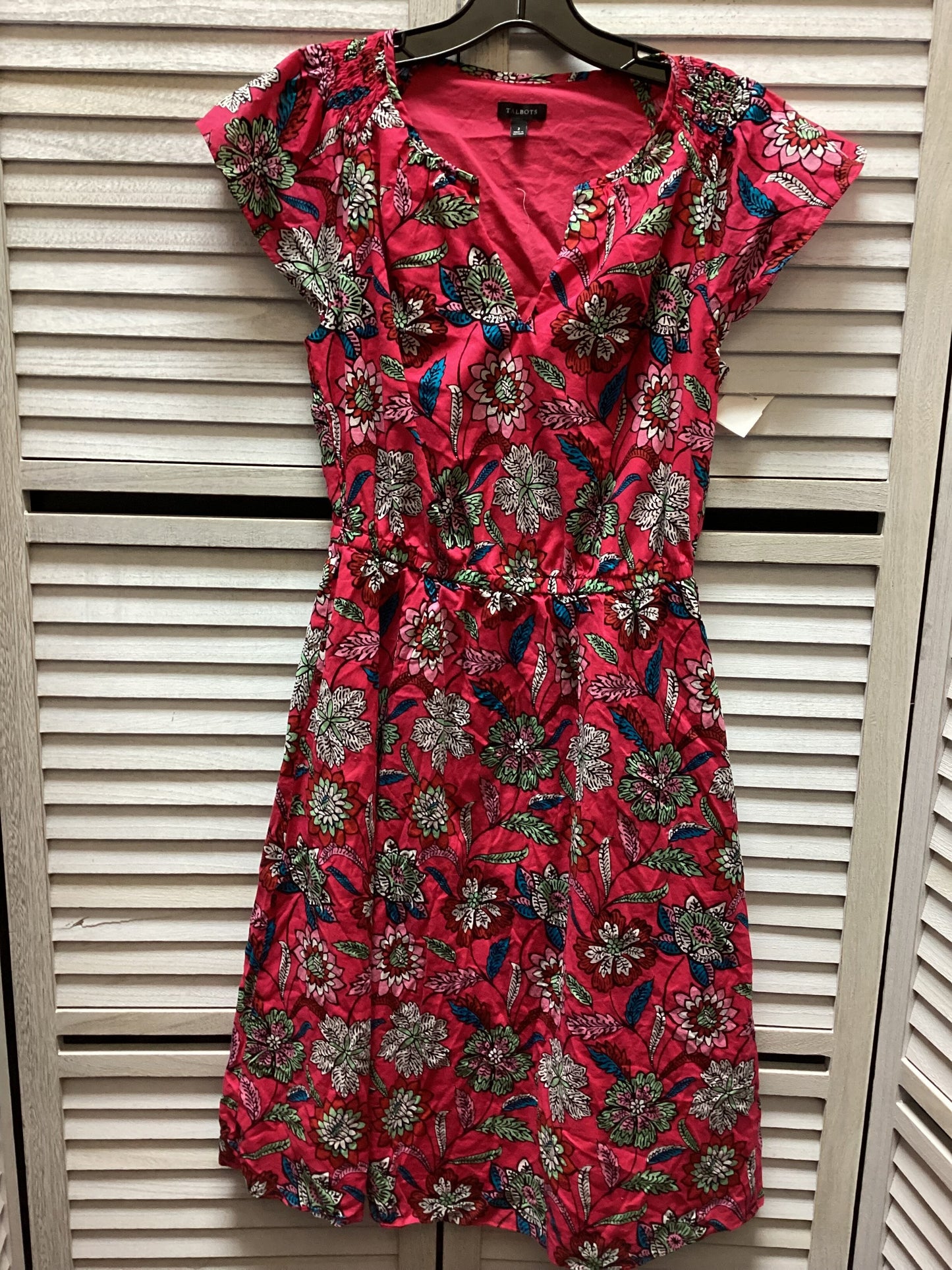 Dress Casual Midi By Talbots  Size: 2