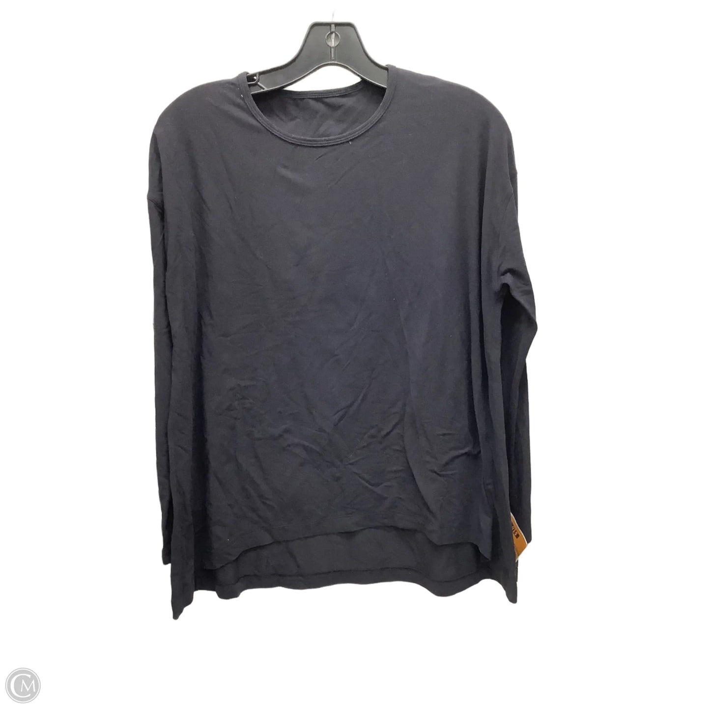 Top Long Sleeve By Lululemon In Black, Size: L