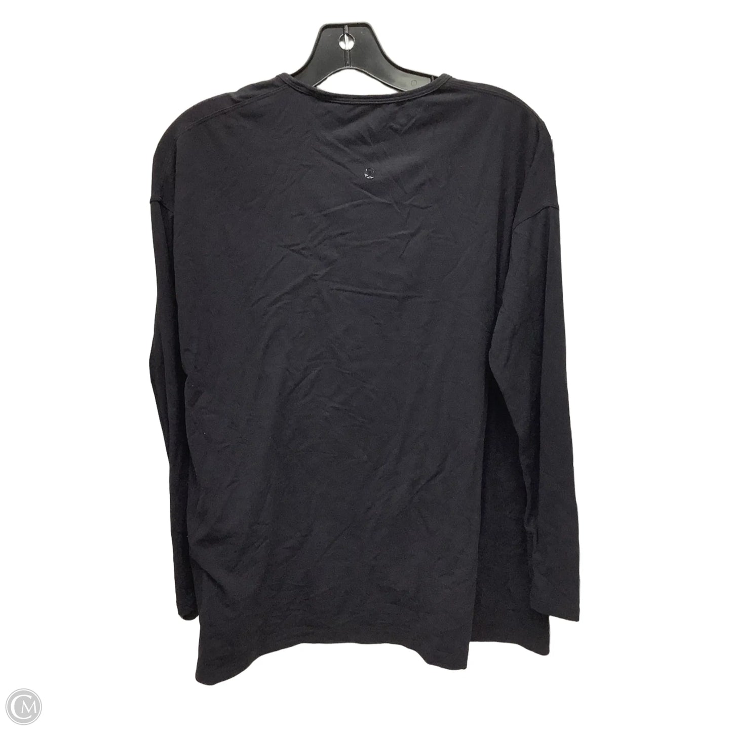 Top Long Sleeve By Lululemon In Black, Size: L