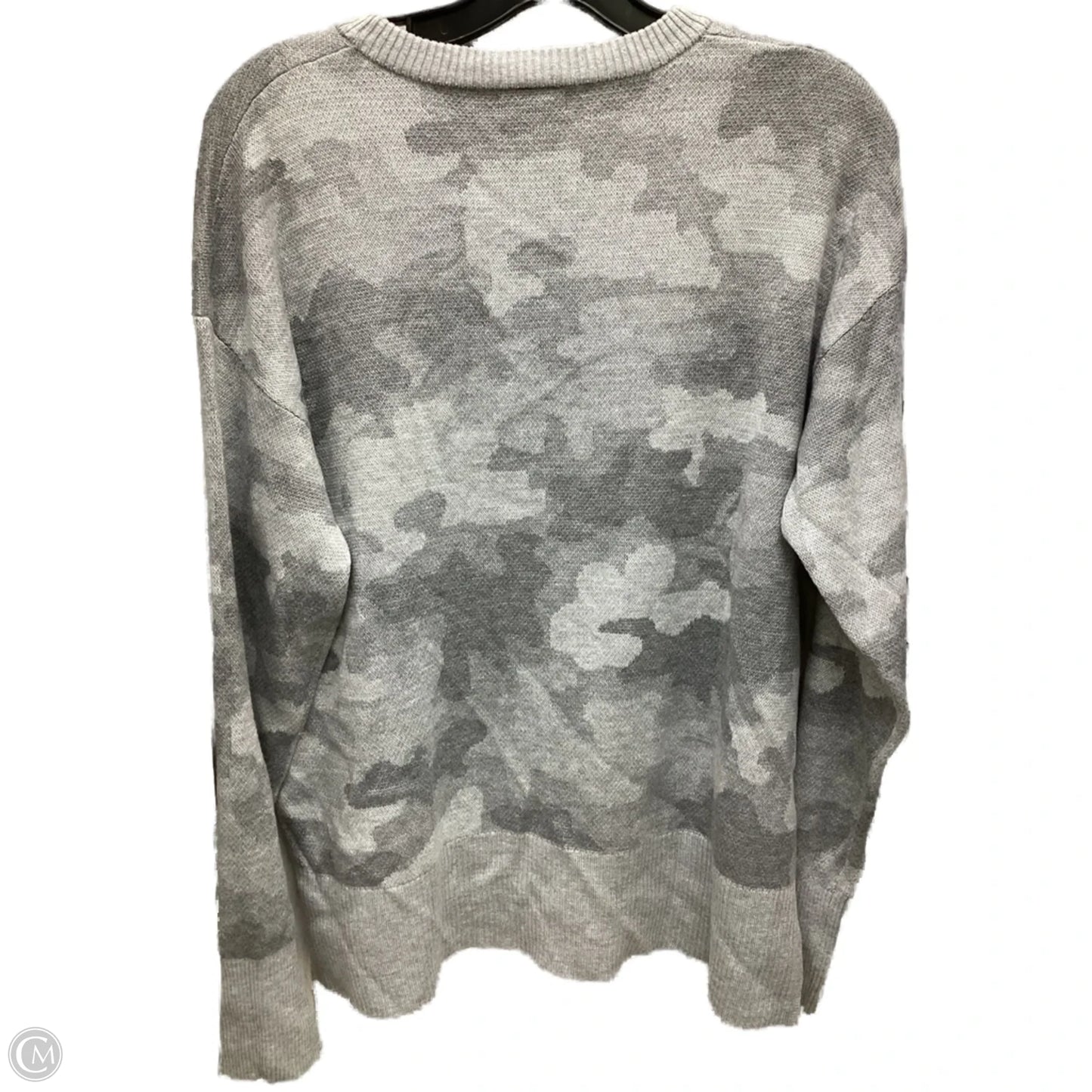 Sweater By Eddie Bauer In Grey, Size: M