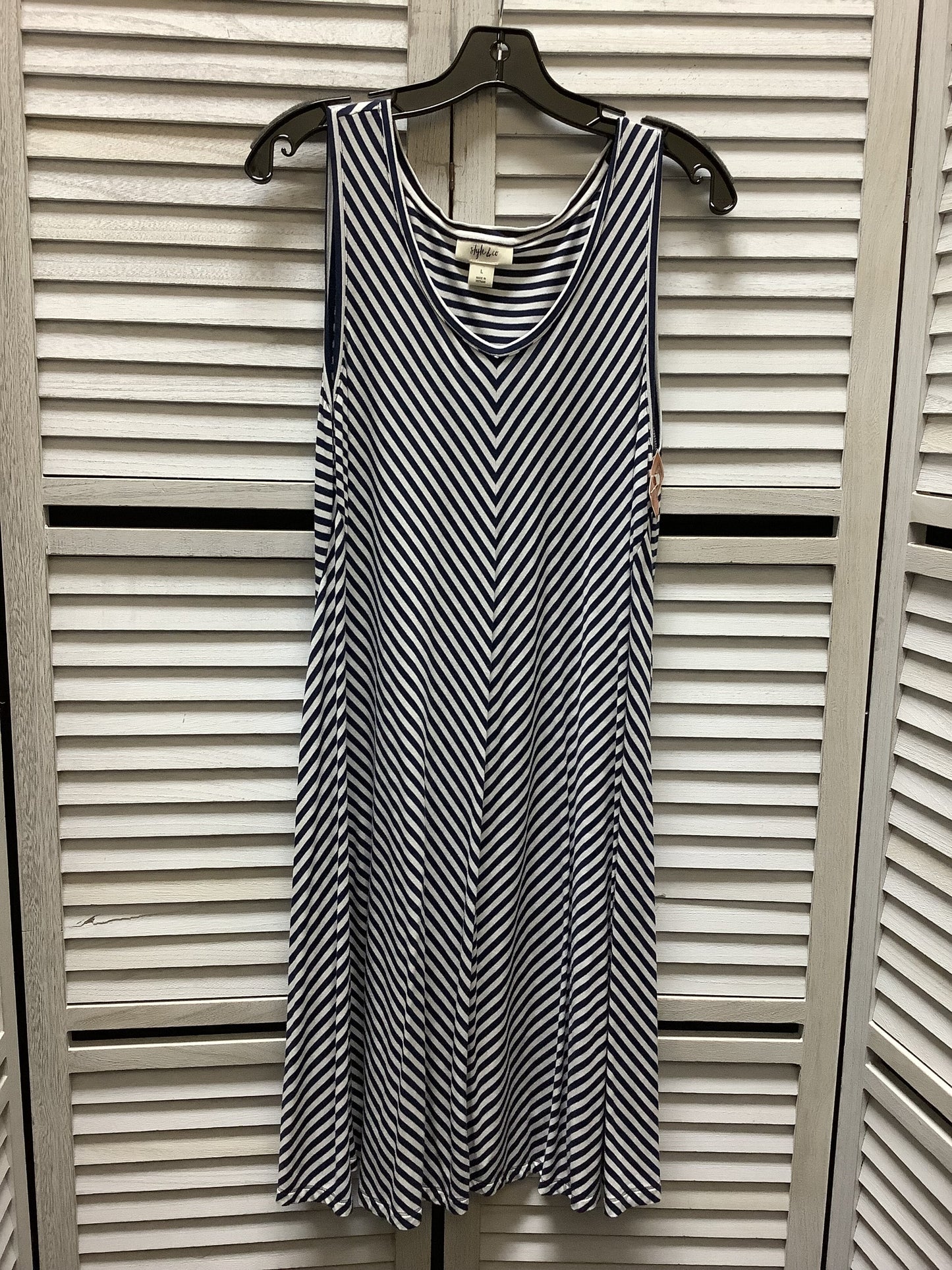 Dress Casual Maxi By Style And Company  Size: L