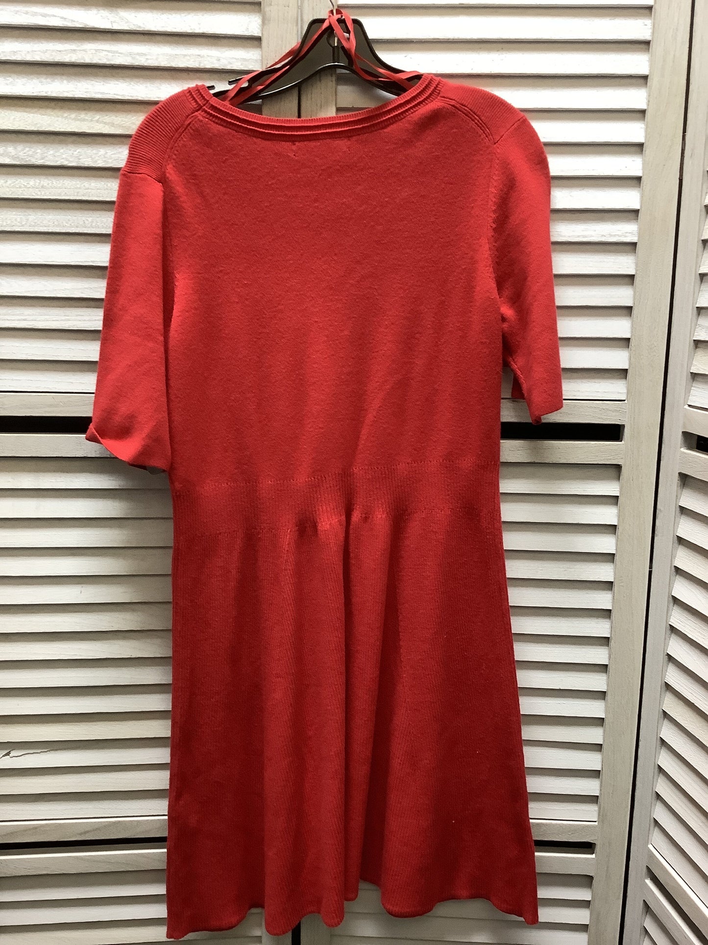 Dress Casual Midi By Banana Republic  Size: L