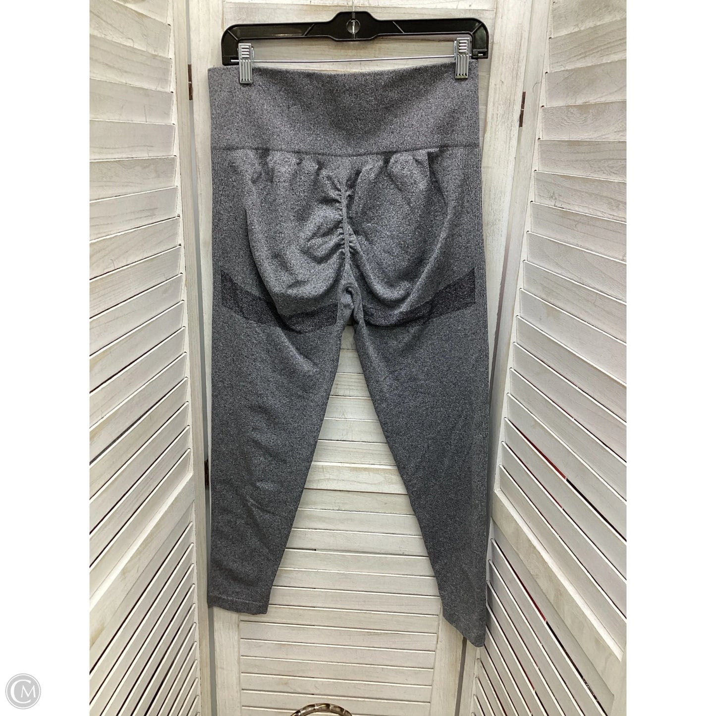 Athletic Leggings By Clothes Mentor In Grey, Size: Xxl