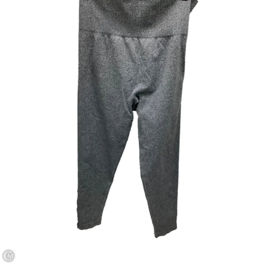 Athletic Leggings By Clothes Mentor In Grey, Size: Xxl