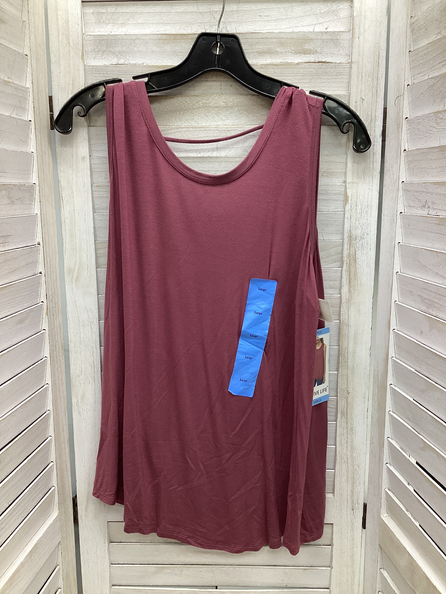 Top Sleeveless By Clothes Mentor  Size: L