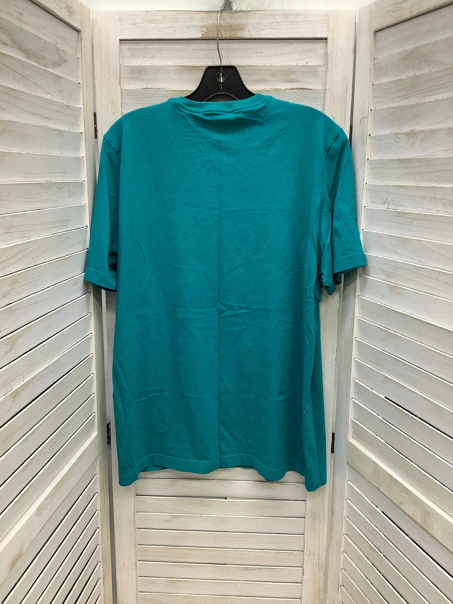 Top Short Sleeve By Puma In Teal, Size: Xl