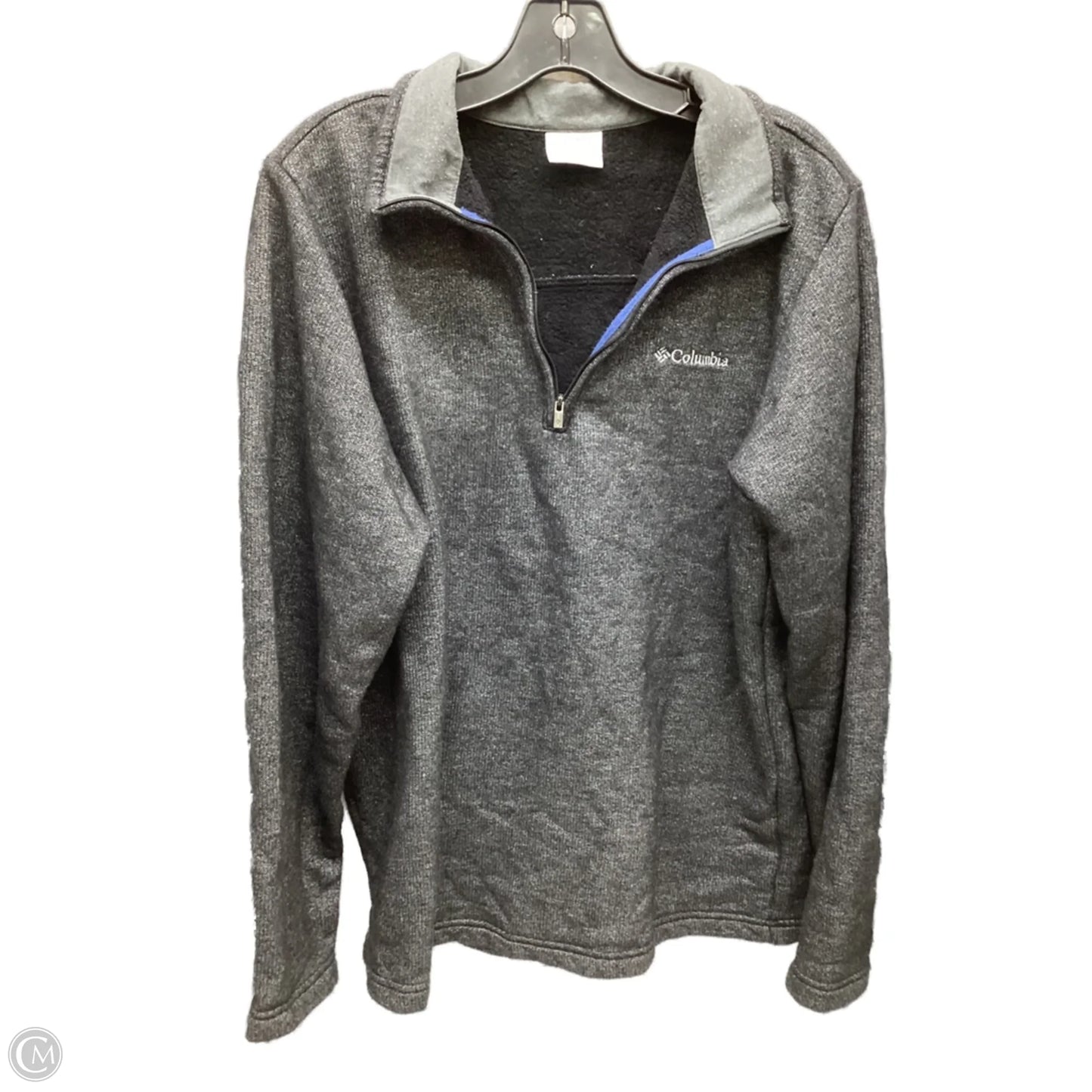 Sweatshirt Crewneck By Columbia In Grey, Size: M