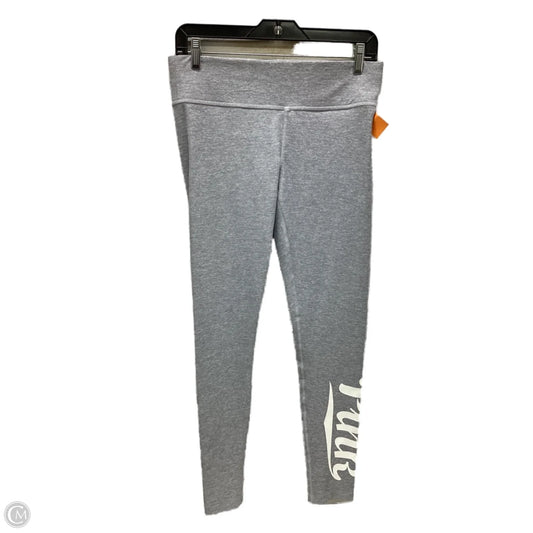 Athletic Leggings By Pink In Grey, Size: S