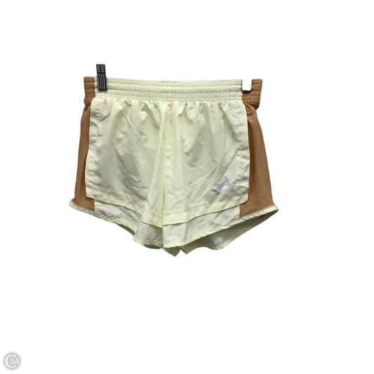 Athletic Shorts By Nike In Beige, Size: S