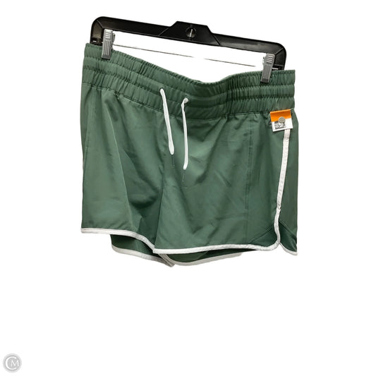 Athletic Shorts By Reebok In Green, Size: Xl