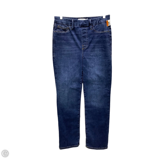 Jeans Boyfriend By Good American In Blue Denim, Size: 8
