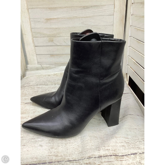 Boots Ankle Heels By Marc Fisher In Black, Size: 8.5
