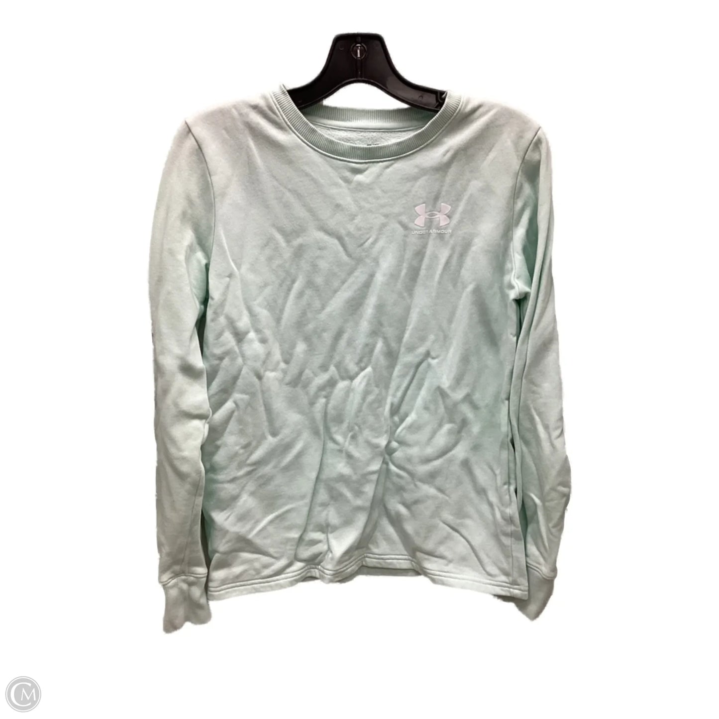 Sweatshirt Crewneck By Under Armour In Teal, Size: Xs