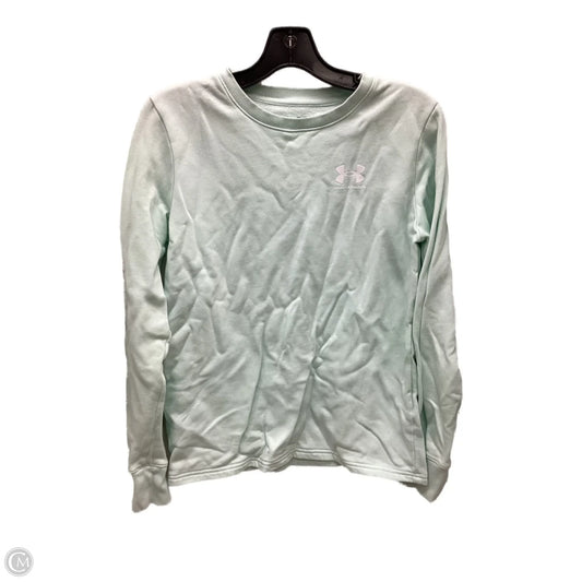 Sweatshirt Crewneck By Under Armour In Teal, Size: Xs