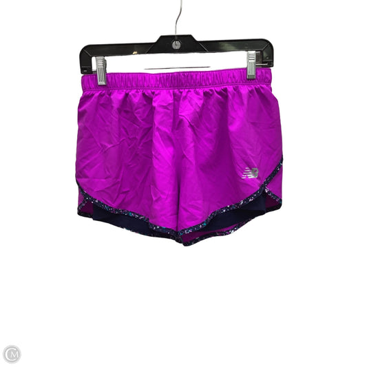 Athletic Shorts By New Balance In Purple, Size: S