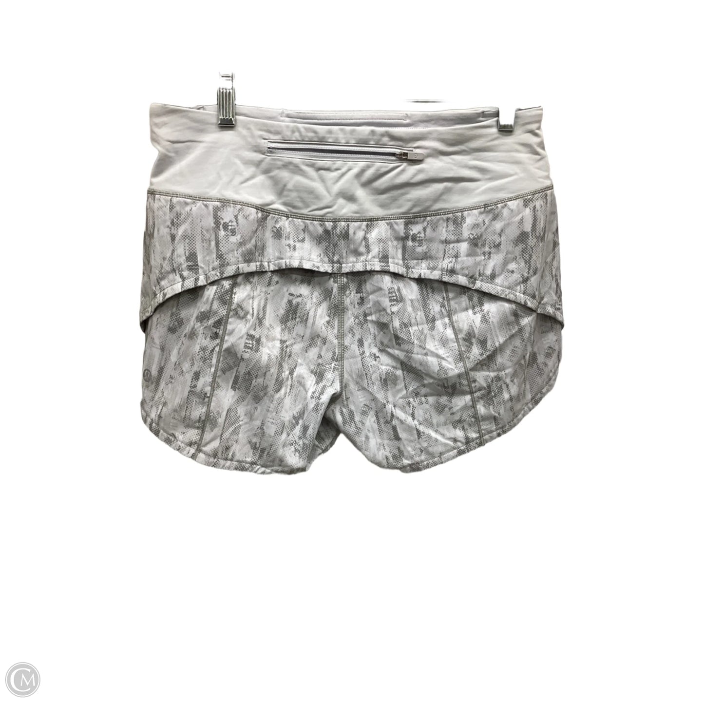 Athletic Shorts By Lululemon In Grey, Size: 6