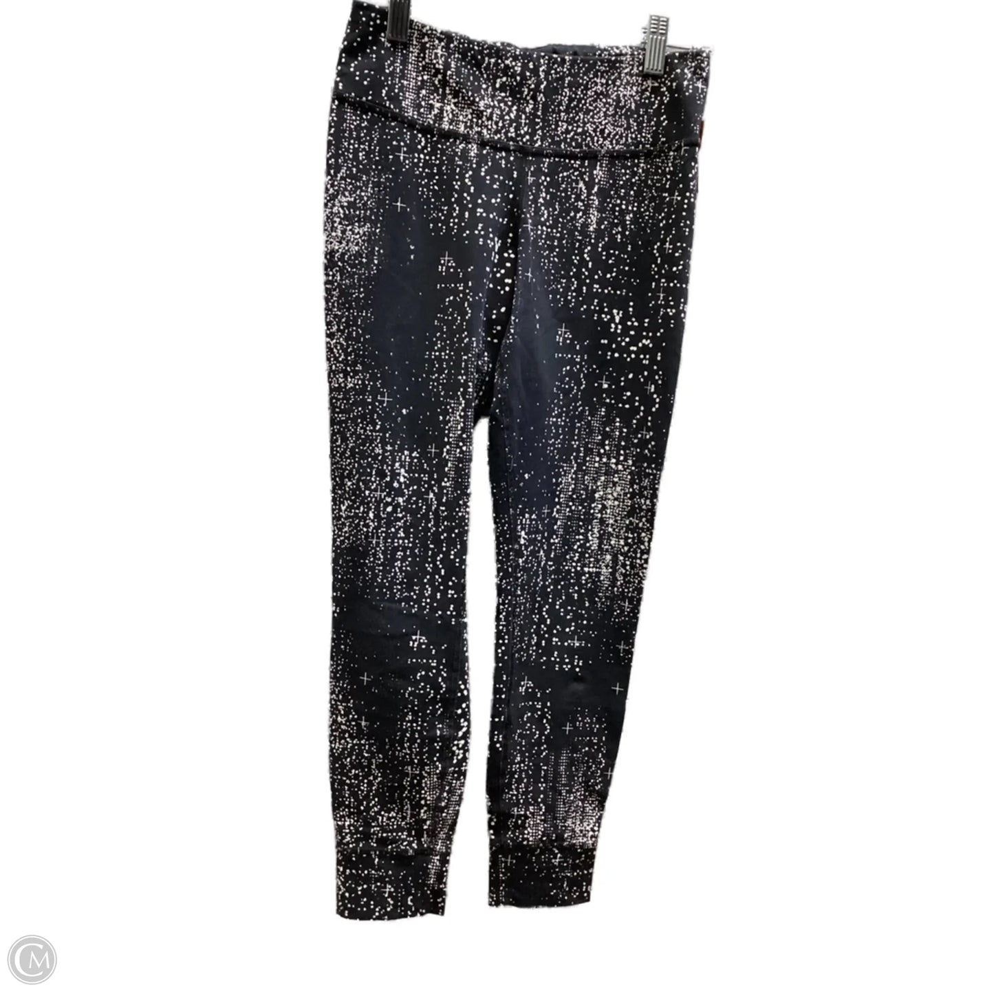 Athletic Leggings By Clothes Mentor In Blue & White, Size: S