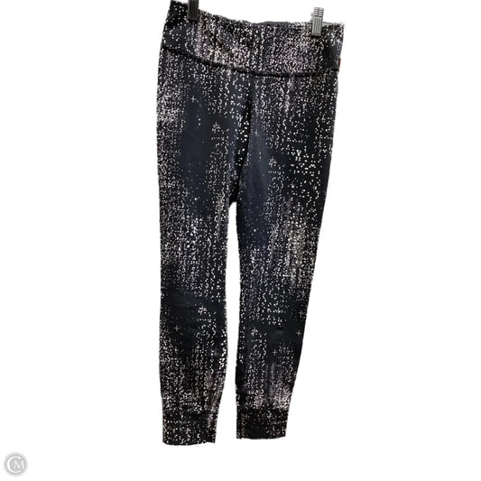 Athletic Leggings By Clothes Mentor In Blue & White, Size: S