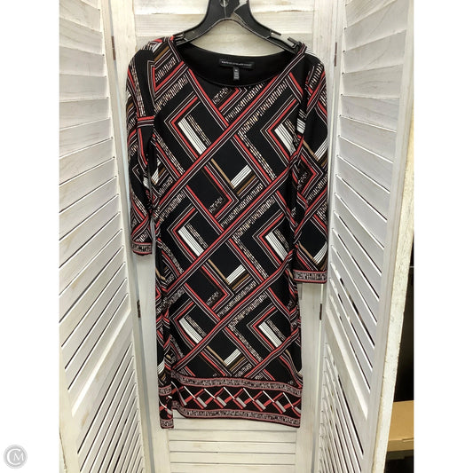 Dress Casual Midi By White House Black Market In Multi-colored, Size: Xs